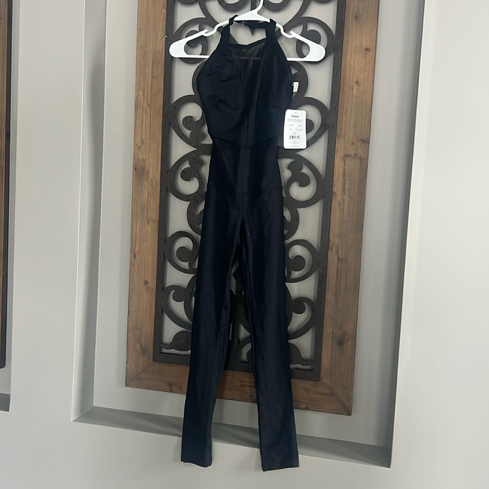 NWT * Jo + Jax Black Juliet Unitard Size Adult XXS